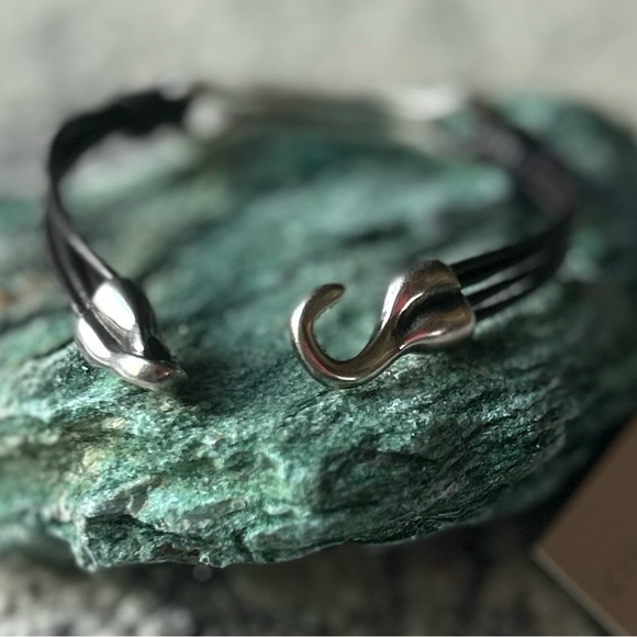 NWT Ciclon jewelry leather bracelet - Picture 2 of 6